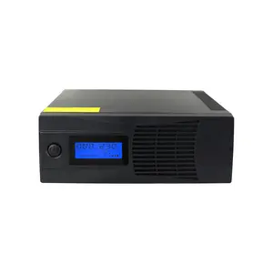 0,6 инвертор Suppliers-Домашний инвертор UPS, инвертор солнечной батареи 12 в 24 в 600 вт со встроенным зарядным устройством переменного тока