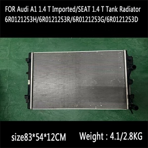 Radiador <span class=keywords><strong>de</strong></span> Agua para Automóvil Audi A1 1.4 T 2015-2018, Piezas <span class=keywords><strong>de</strong></span> Automóvil 6R0121253R 6R0121253H 6R0121253G 6R0121253D - Product Image 3