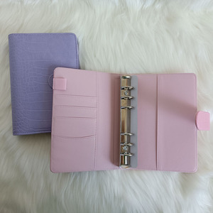 Carnet de notes en cuir élégant pour système financier français, classeur de budget A5 A6 avec enveloppe pour argent pour la gestion budgétaire - Product Image 4