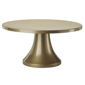 Elegante Soporte redondo de lujo para pasteles de metal de grado alimenticio, duradero y elegante, perfecto para pasteles, postres, fiestas, fácil de limpiar, 12 "de diámetro - Product Image 2