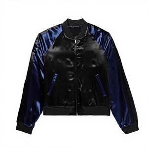 Custom Fashion Breathable Silk Polyester <b>Men's</b> <b>Summer</b> Plus-size Motorcycle <b>Jacket</b> - Product Image 2