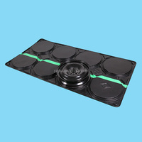 Bandeja de Plástico de Lámina Gruesa de HDPE para Piezas Automotrices, Fabricada a Medida por YZG, Directo de Fábrica, 1-3 mm