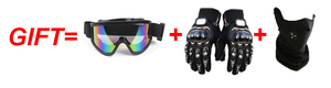 Nouvelle mode Cross-road casque de moto intégral <span class=keywords><strong>Go</strong></span>-kart ATV avec cadeau lunettes gants nouveau modèle Motocross casques d'équitation - Product Image 4