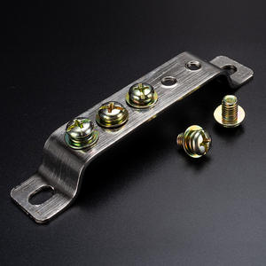 Bornes de busbar neutre et de terre TCL 5-7-7-10 trous en cuivre avec fil de terre neutre 0 - Product Image 5