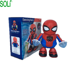 Música de baile Spiderman Marvel eléctrico <span class=keywords><strong>Web</strong></span> celebridad mismo juguetes para niños juguetes de plástico - Product Image 1