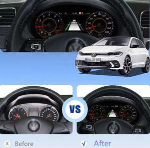 Nouvel écran LCD numérique 12,3'' HD 1920x720 avec <span class=keywords><strong>GPS</strong></span> intégré pour radio AUX pour VW Amarok 2017-2020, compteur de vitesse - Product Image 4