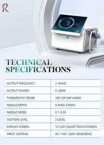 마이크로니들링 전문 기기 프랙셔널 고주파 마이크로니들 RF 프랙셔널 마이크로니들 기계 - Product Image 3