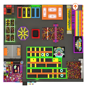 Wholesale Kids Indoor Playground Equipment Soft Labyrinth Unique Design Scalable Modular Recreational Facility Play System - Product Image 3