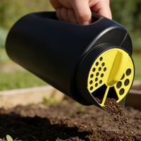 Outil de plantation de graines de bonsaï KOBOLD, secoueur de glace, semoir manuel en plastique PP écologique pour serre, ferme et jardin