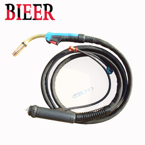 BIER MB501D Welding Torch Water Cooled 3.5M Copper Wire Thickened Insulation Manual Ignition Single Switch - Product Image 1