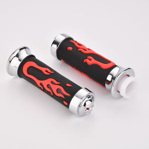 <span class=keywords><strong>Poignée</strong></span> d'illustration de feu <span class=keywords><strong>poignée</strong></span> de moto poignées de <span class=keywords><strong>poignée</strong></span> de moto <span class=keywords><strong>Domino</strong></span> en caoutchouc souple pour accessoires de motos - Product Image 2