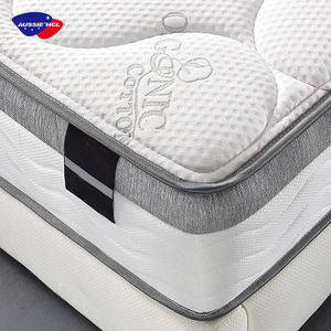 Matelas AUSSIE pleine épaisseur, le <span class=keywords><strong>meilleur</strong></span> matelas en mousse à mémoire de forme <span class=keywords><strong>hybride</strong></span> à ressorts en gel, fabriqué en usine, enroulé dans une boîte, pour un sommeil réparateur, taille king, double - Product Image 2