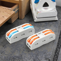 Mini-borne de connexion électrique réutilisable, 250V 32A, en alliage de cuivre, pour câblage électrique