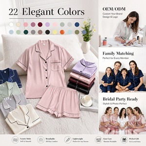 FUNG 3034 High Quality Pajama Ladies Pajamas China Wholesale 80%polyester&20%spandex Robes Women Sleepwear Pajamas Women