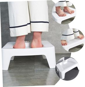 เก้าอี้พลาสติกสำหรับนั่งชักโครก ดีไซน์ใหม่ คุณภาพสูง พร้อมที่นวดเท้า - Product Image 4
