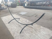Hamac en métal à arc de production en usine support de support de hamac suspendu pour camping en plein air patio jardin
