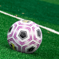 PSYCHE Ballon de football professionnel personnalisé taille 5 Balones De Ftbol en PVC cousus à la machine pour les sports d'équipe