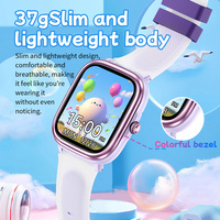 HT40 Jam Tangan Pintar Anak Baru untuk Belajar, Permainan Puzzle, Monitor Tidur, Layar 1.83 inci, Jam Alarm, Senter, Hadiah untuk Anak Laki-laki dan Perempuan