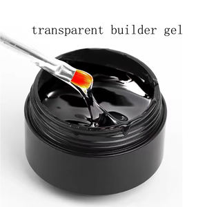 KNC 신규 빌더 젤 스파클리 샤인 프라이빗 라벨 1KG 15g 30g 13색 글리터 다이아몬드 디스코 하드 젤 네일 연장 젤 폴리쉬 - Product Image 3