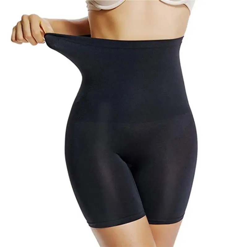 Femmes Shapewear Taille Haute Shorts Ventre Minceur Corps Shaper Taille Formateur Butt Lifter Sans Soudure Ventre Plat Culottes