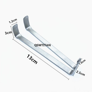 A Set of Farabeuf <strong>Thyroid</strong> <strong>Retractor</strong> 13cm Stainless Steel Veterinary Orthopedics Instruments - Product Image 2