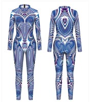 Nouveau costume de cosplay de robot Echo imprimé en 3D pour Halloween, combinaison ajustée en polyester pour hommes