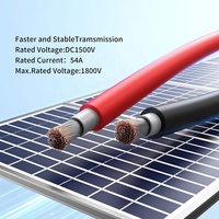 Hochwertige H1Z2Z2-K Zertifizierte Solar-PV-Kabel Einadrig 1x4mm2 Verzinntes Kupfer XLPE-Isolierung DC 1,5KV Stromkabel
