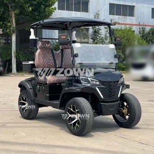 Carrito de Golf Eléctrico ZOWN de 4 Plazas, Peso en Vacío de 300-400 kg, Velocidad Máxima de 30 km/h, para Uso en Mantenimiento de Villas - Product Image 5