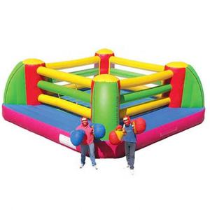 Structure <span class=keywords><strong>gonflable</strong></span> commerciale 4,5x4,5x2m, ring de lutte et jeux de boxe pour enfants avec souffleur - Product Image 1