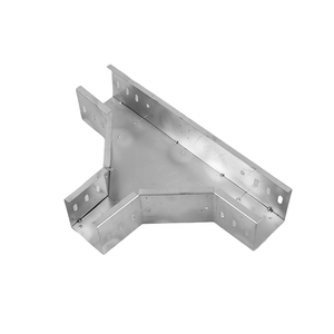 Parti del cavo galvanizzate dei vassoi del ponte galvanizzato del ponte <span class=keywords><strong>per</strong></span> tre canali verticali all'angolo inferiore - Product Image 4