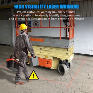 Aluminum Housing Class 2 Laser <b>Projector</b> Line Beam <b>Light</b> Walkway Safety Virtual Stripe for Factory Equipment Scissor Lift XRLL13 - Product Image 4