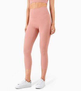 Taille haute Yoga Leggings 2024 Logo personnalisé Spandex Sportswear femmes Yoga pantalon Gym entraînement serré Fitness bout à bout Yoga Leggings - Product Image 6