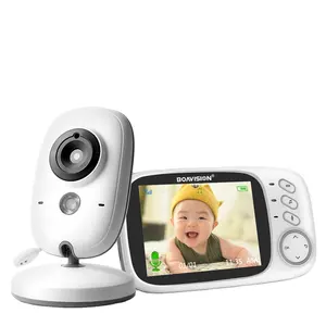 Music Baby Monitor VB603 Wireless 3.2 pollici 2.4G due vie Talk Baby Phone Cry Sound Temp Detection tata videocamera