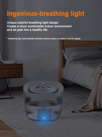 Fontaine à boissons intelligente électrique personnalisée pour animaux de compagnie distributeur d'eau intérieur automatique pour chat avec filtre USB mangeoire pour chien et chat en acier inoxydable