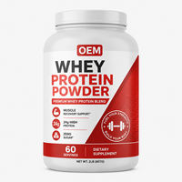 Poudre de Protéine de Lactosérum 24g Riche en Protéines Zéro Sucre 907g pour la Récupération Musculaire Quotidienne et le Soutien à la Croissance Nutrition Sportive OEM ODM