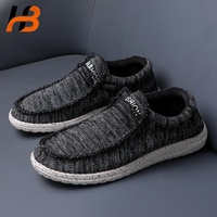 Nouvelles Chaussures Mocassins pour Hommes Hebo, Chaussures Décontractées Confortables pour Hommes, Mocassins à Enfiler, Mules, Vente en Gros OEM, Chaussures Décontractées avec Logo Personnalisé