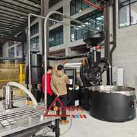 Machine à torréfier le café industrielle REEKSS de 60 kg à 360 kg, ligne de production de café, certification CE ISO9001