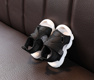 Chaussures de bébé de dessin animé, sandales d'été unisexes pour bébés et enfants, chaussures de plage pour filles de couleur unie, chaussures de plage pour bébés à semelle souple - Product Image 5