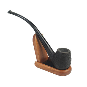 Vente en gros Fumée de tabac Pipes à fumer en ébène africain à long manche - Product Image 4