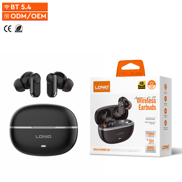 LDNIO T13 New Arrival Sport Earphone Waterproof Wireless TWS Audifonos Gaming Earphones Bt 5.4 Tws Earbuds