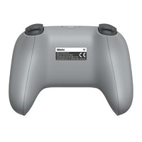 Manette de jeu sans fil classique grise 8BitDo 64 2.4G avec récepteur USB 2.4G pour N64, analogique 3D, jeux rétro Windows