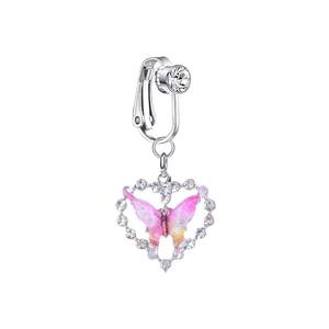 Papillon à la mode <span class=keywords><strong>faux</strong></span> nombril anneau un populaire sans perforation nombril Clip un accessoire de ponction des ongles nombril personnalisé - Product Image 2