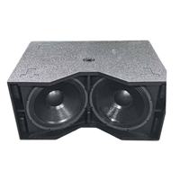 Système audio professionnel avec deux caissons de basses de 21 pouces, son professionnel pour KTV, bar, événements en plein air, scène, basses puissantes, vente en gros OEM