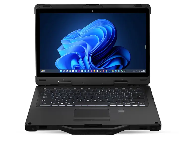 Cheapest Factory 13.3 inch Win10-i5 Fingerprint Rugged Laptop 2.4-4.2Ghz Rugged Notebook Computer with 8G + 256G Durabook