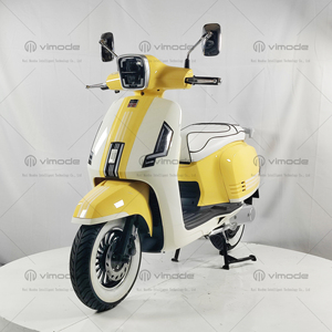 Motocicleta Eléctrica VIMODE Económica, Clásica y Retro de 1500W <span class=keywords><strong>para</strong></span> Mujeres Adultas, Motocicleta Eléctrica <span class=keywords><strong>para</strong></span> Viajes Diarios, Legal <span class=keywords><strong>para</strong></span> Circular en la Calle - Product Image 5