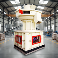 Machine à granulés de biomasse à membrane circulaire pour résidus de champignons, machine à granulés de bois, machine à granulés de sciure de bois