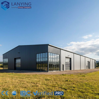 Nave Industrial Metálica Prefabricada, Estructura de Acero para Almacenes