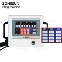 ZONESUN ZS-GW4 Automatique 4 Têtes Granule Machine De Remplissage Écrous Particule Bouteille Pesant Remplisseur Équipement D'emballage Alimentaire