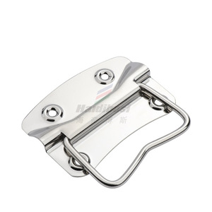Haidibosi <b>Folding</b> Handle 304 Stainless Steel Heavy Duty Industrial Panel Pull Handle For Toolboxes Equipment Boxes - Product Image 5