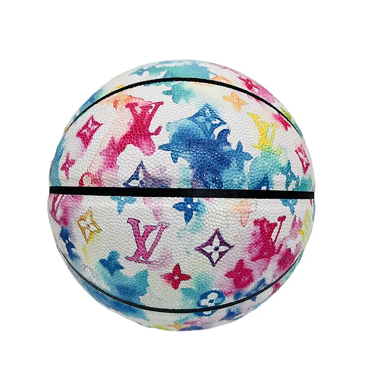 Wholesales Price Quality Customized Logo Indoor Microfiber Leather Basketball Ball